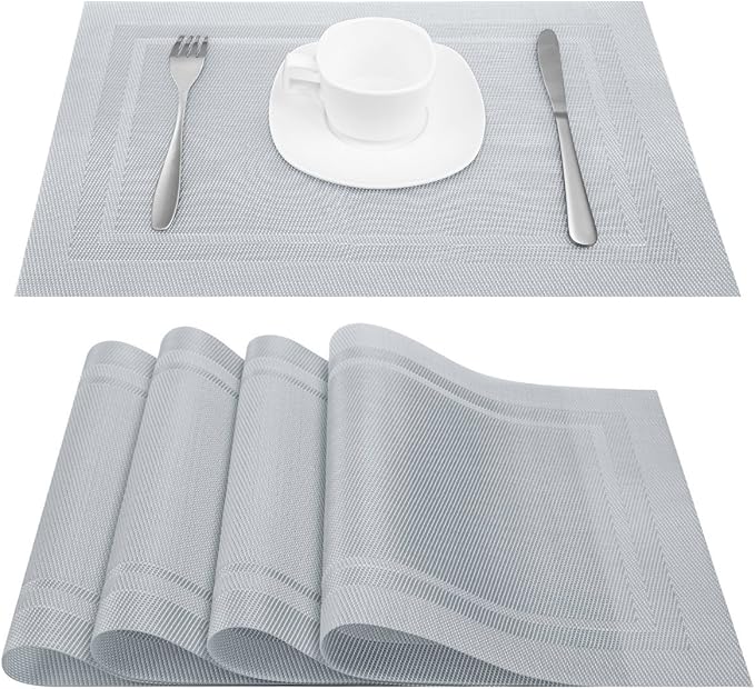 Artand Placemats, HeatResistant Placemats Stain Resistant