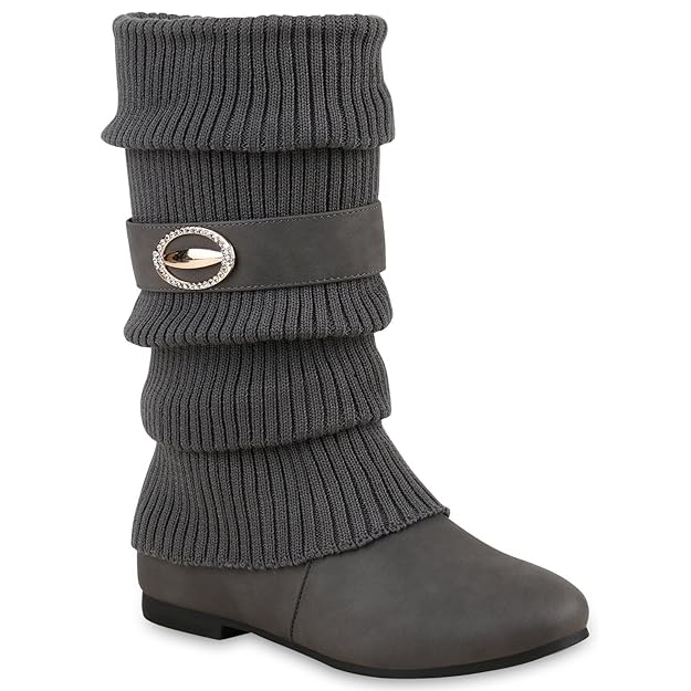 Stiefelparadies Damen Klassische Stiefel Flandell