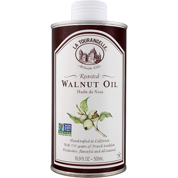 LA TOURANGELLE, ROASTED WALNUT OIL, 16.9 OUNCE (PACKAGING MAY VARY)