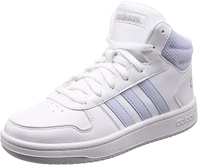 tenis adidas masculino cano alto hoops team mid