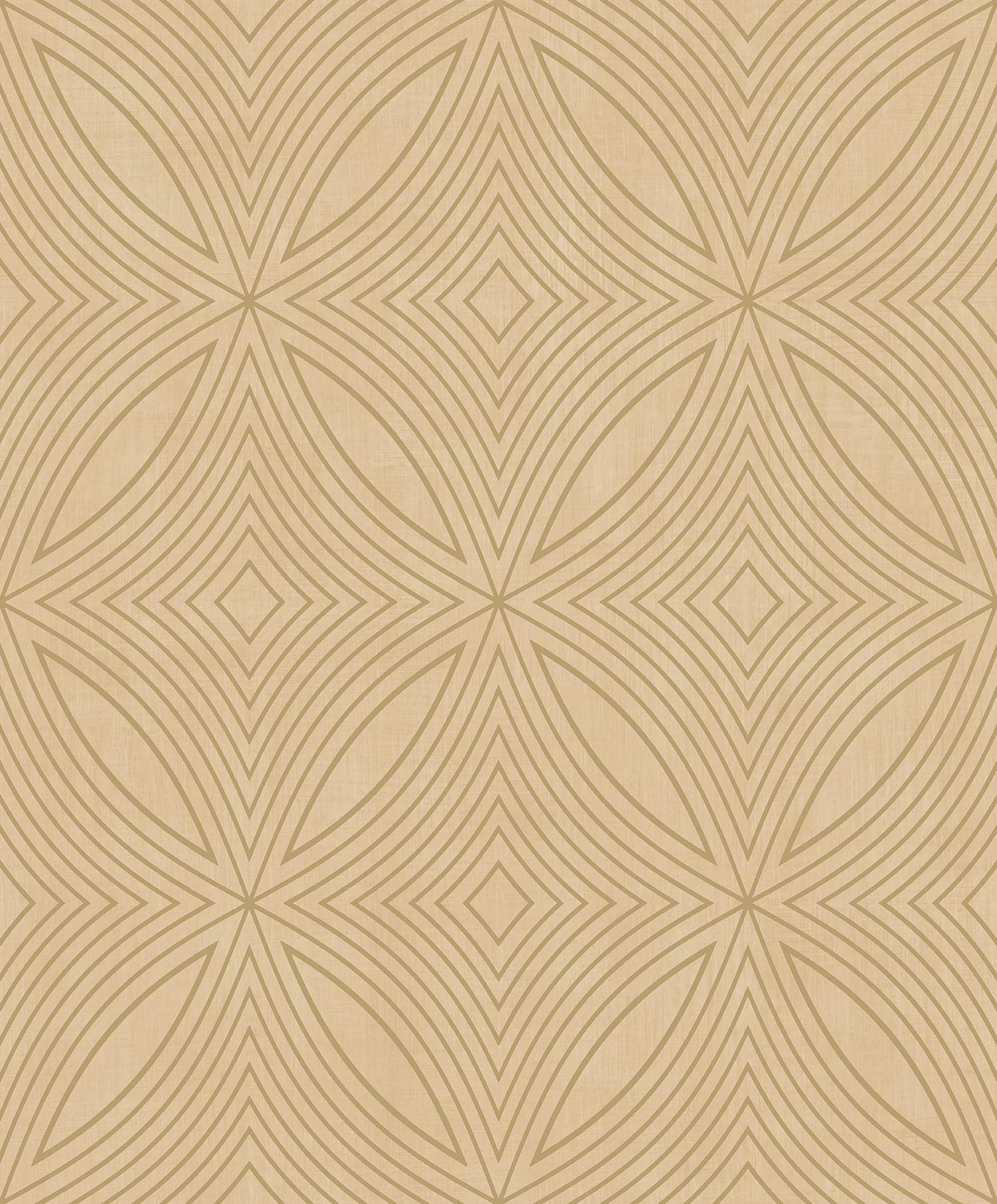 Galerie G67730 Special FX Kaleidoscope Design Wallpaper, Yellow/Gold, 10m x 53cm