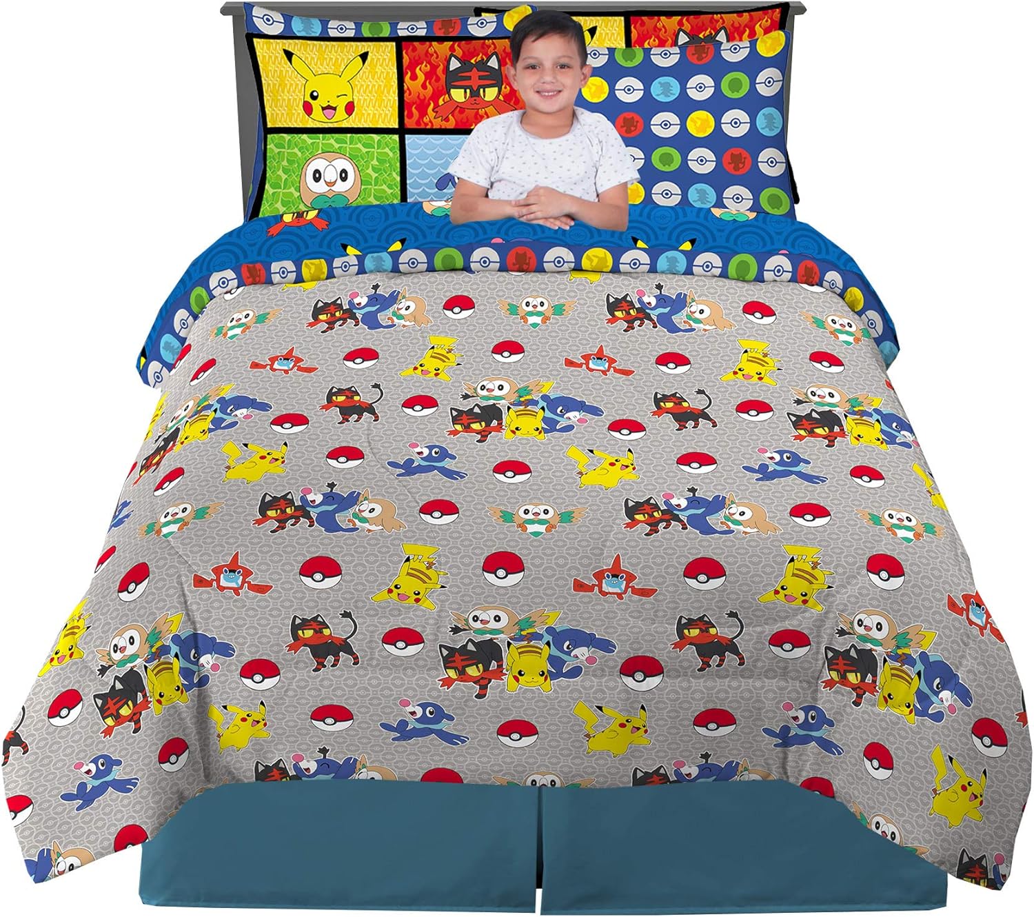 pokemon queen comforter set