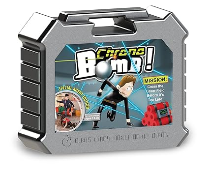 PlayMonster Chrono Bomb Special Agent Edition, 10.50x10.50x4.00inch (Multicolour)