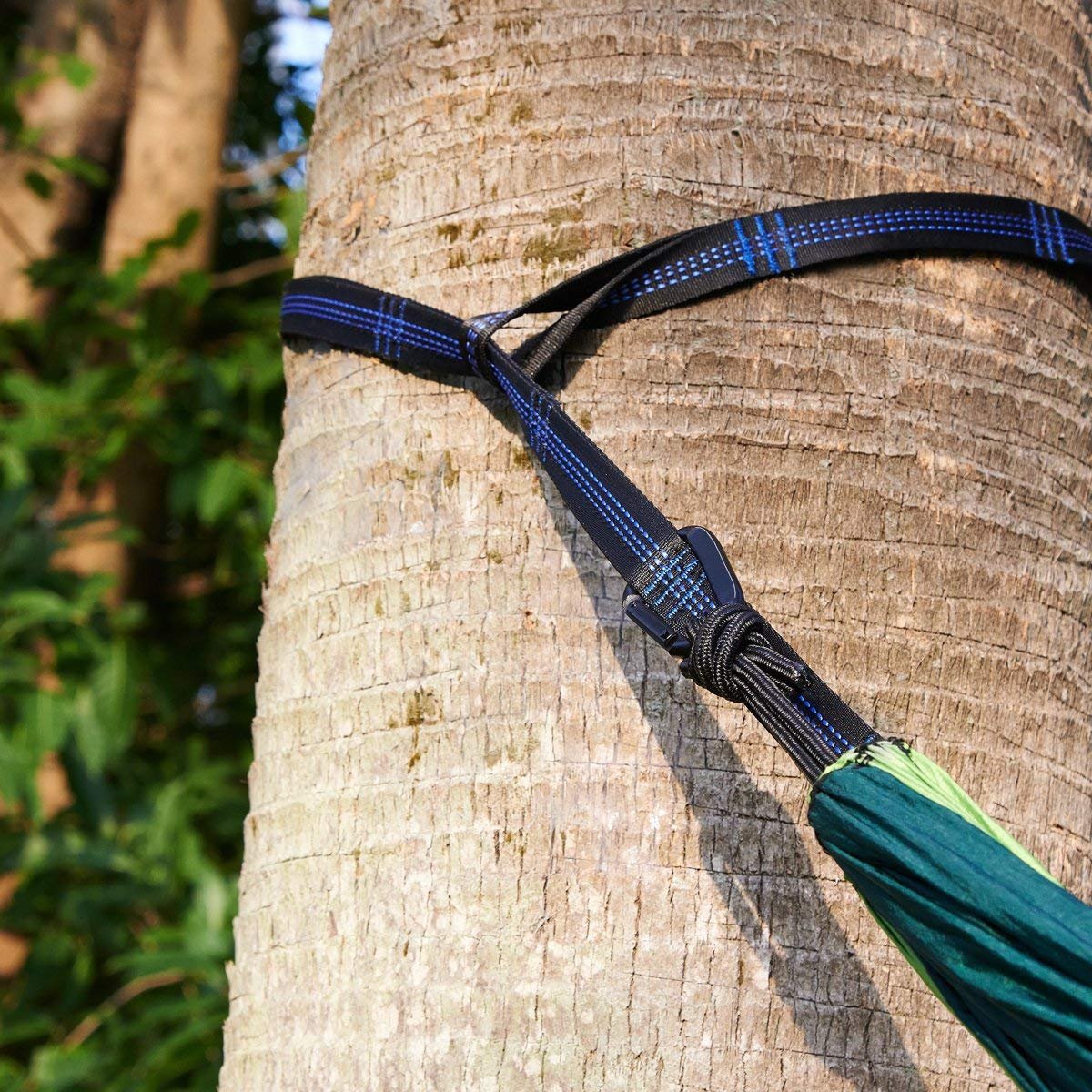 Double Camping Hammock, Extra Large Hammock with Hanging Straps & Steel Carabiners, Lightweight Nylon Parachute Hammock, Portable Camping Gear for Garden Outdoor Backpacking Survival Travel (#2)