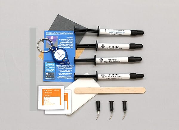 Weiss   Reparaturset fr Oberflchenschden auf Granit Marmor Naturstein Fliesen Acryl Kunststoff und Porzellan lichthrtend