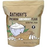 Anthony's Arrowroot Flour, 5 lb, Batch Tested and Gluten Free, Non GMO