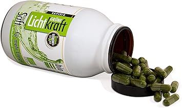 Grune Lichtkraft Reines Saft Pulver Aus Gerstengras Und Urweizengras 33 1 Powerfood Urweizen Gras Saft Gras Safte Kammutgras Kamutgrassaft Gersten Grassaft 250 Kapseln Amazon De Drogerie Korperpflege
