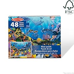 Melissa & Doug Underwater Ocean Floor Puzzle, 48 pc