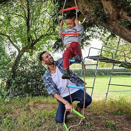 TOPNEW Ft Climbing Rope Ladder for Kids, Hanging Rope Ladder