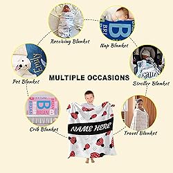 Custom with Name Red Ladybug Cartoon Pattern