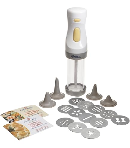 KSNY All In Good Taste Plätzchenpresse - 2er Set Aus Holz, Ideal Zum Backen & Verschenken