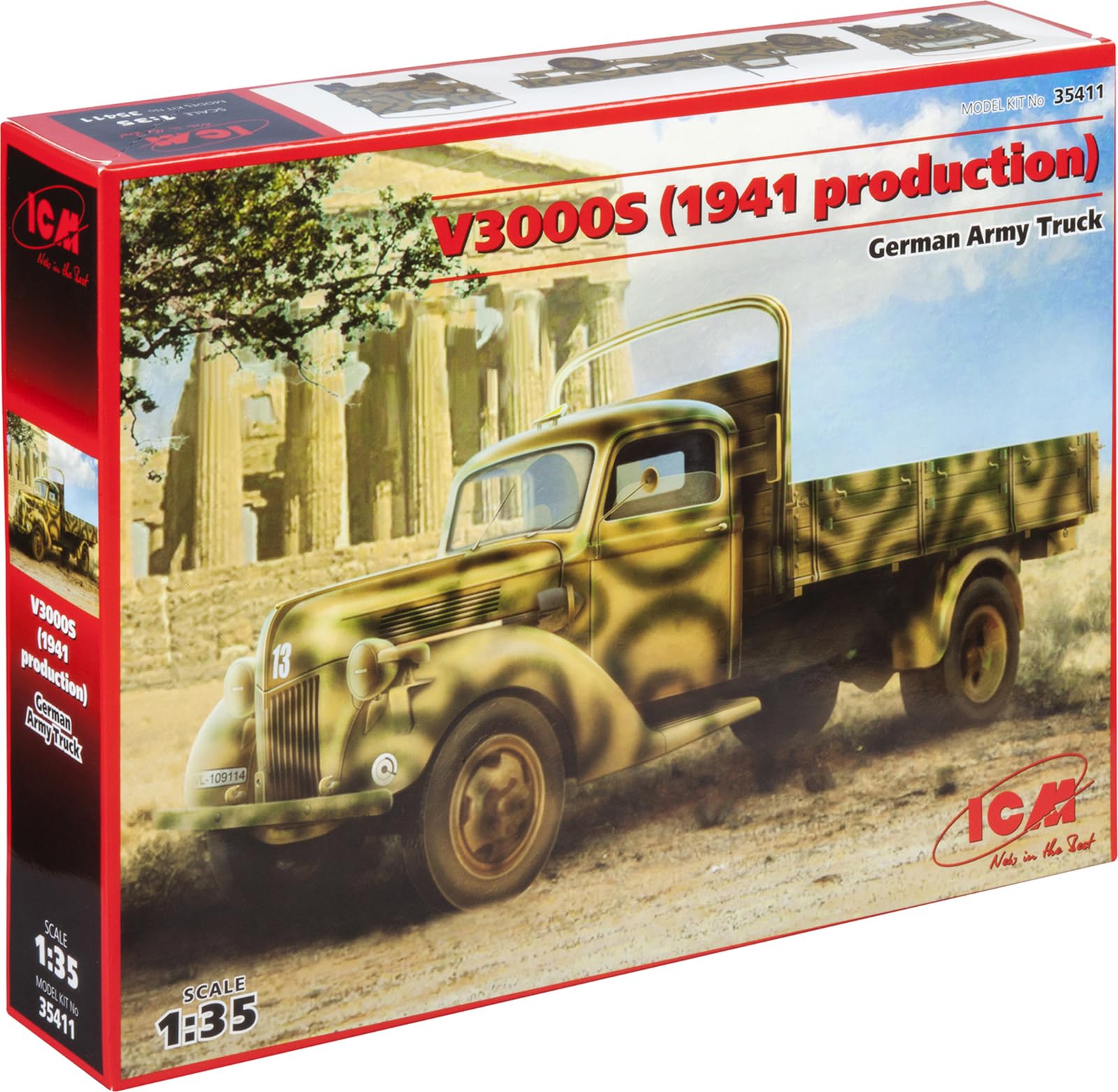ICM 35411 - V3000S, 1941, German Army Truck