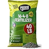 Lawn Fertilizer 16-4-8 with Humates for Grass, 11,000 sq ft All Turf, 40lb