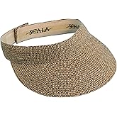 Scala Women's Paper Braid Visor