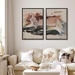 MUDECOR Framed Canvas Print Wall Art Set Abstract