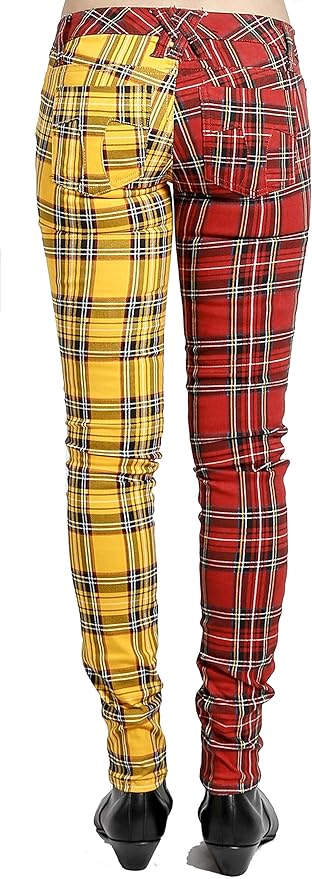 split personality jeans