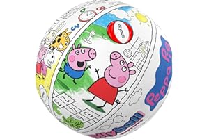 Ollyball Peppa Pig - Toy of The Year Indoor Colorable Kickball - Gifts for Kids and Adults to Play Ball in The House