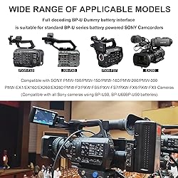 KOCACKOO Adjustable Fully Decoded V-Mount Battery