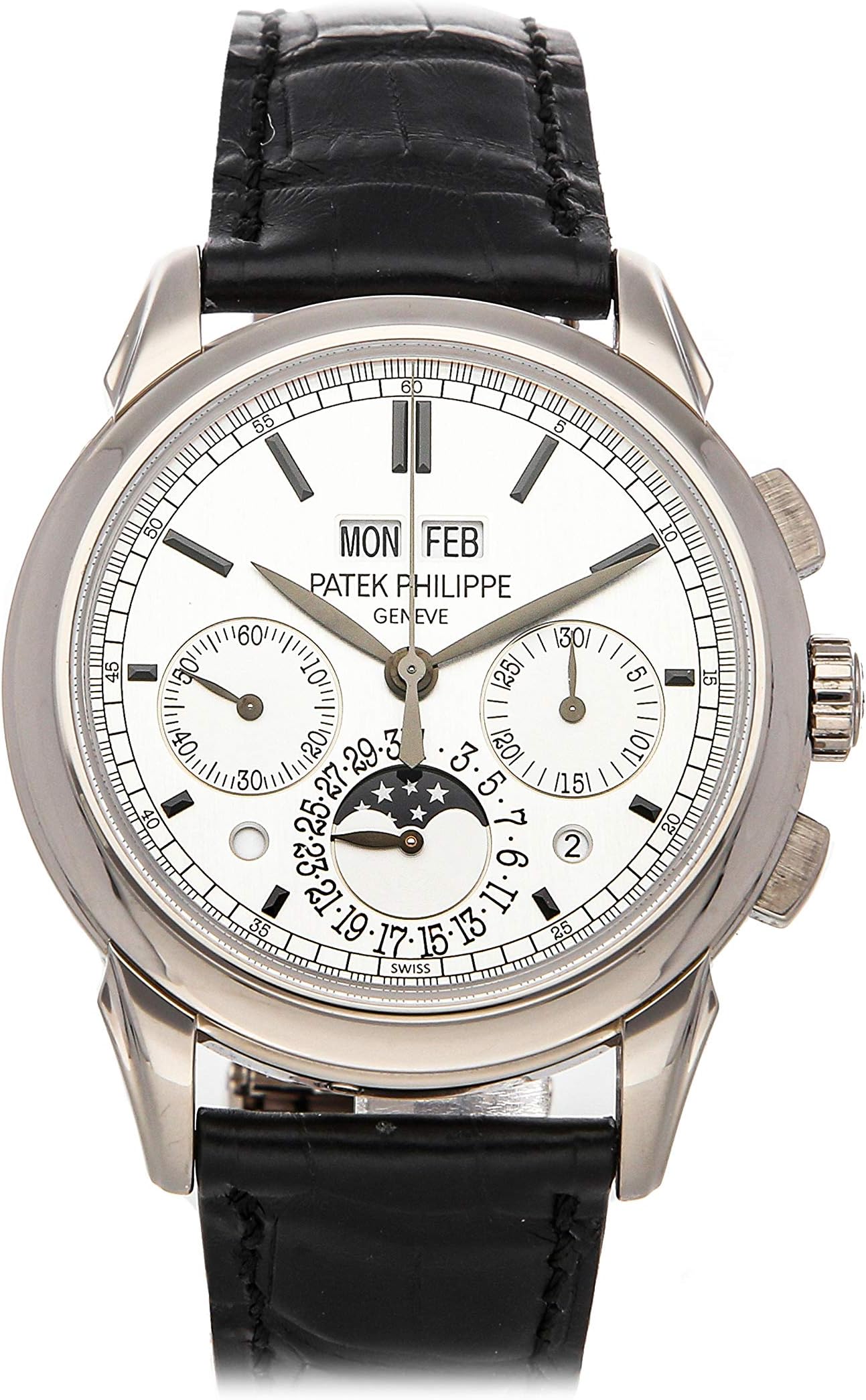 Grand Complications Mechanical (Hand-Winding) Silver Dial Mens Watch 5270G-001 (Certified Pre-Owned)