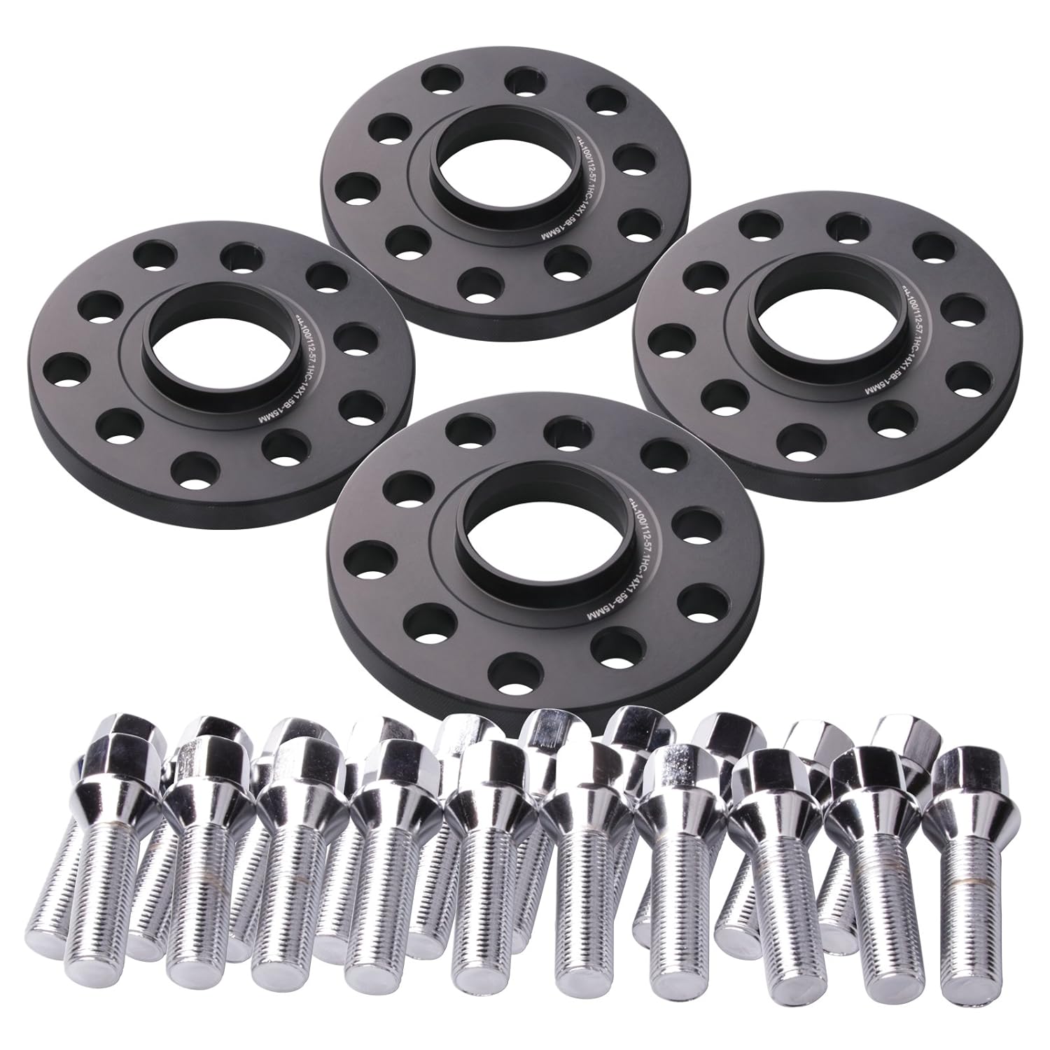 DCVAMOUS 4pc 15mm 5x100 & 5x112 Hub Centric Wheel Spacers for Audi Quattro  TT A3 A4 S4 A6 S6 A8 S8, Volkswagen Corrado Golf R32 Jetta Beetle (57.1mm  Hub ...