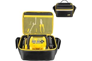 Air Compressor Bag Compatible with DEWALT DCC020IB 20V Max Tire Inflator/DCC18N-18V,Portable Cordless Tools Storage Carrying 