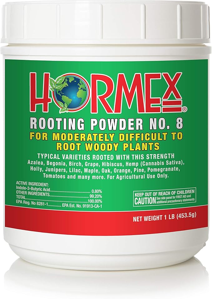 Hormex Rooting Hormone Powder 8 for Moderately