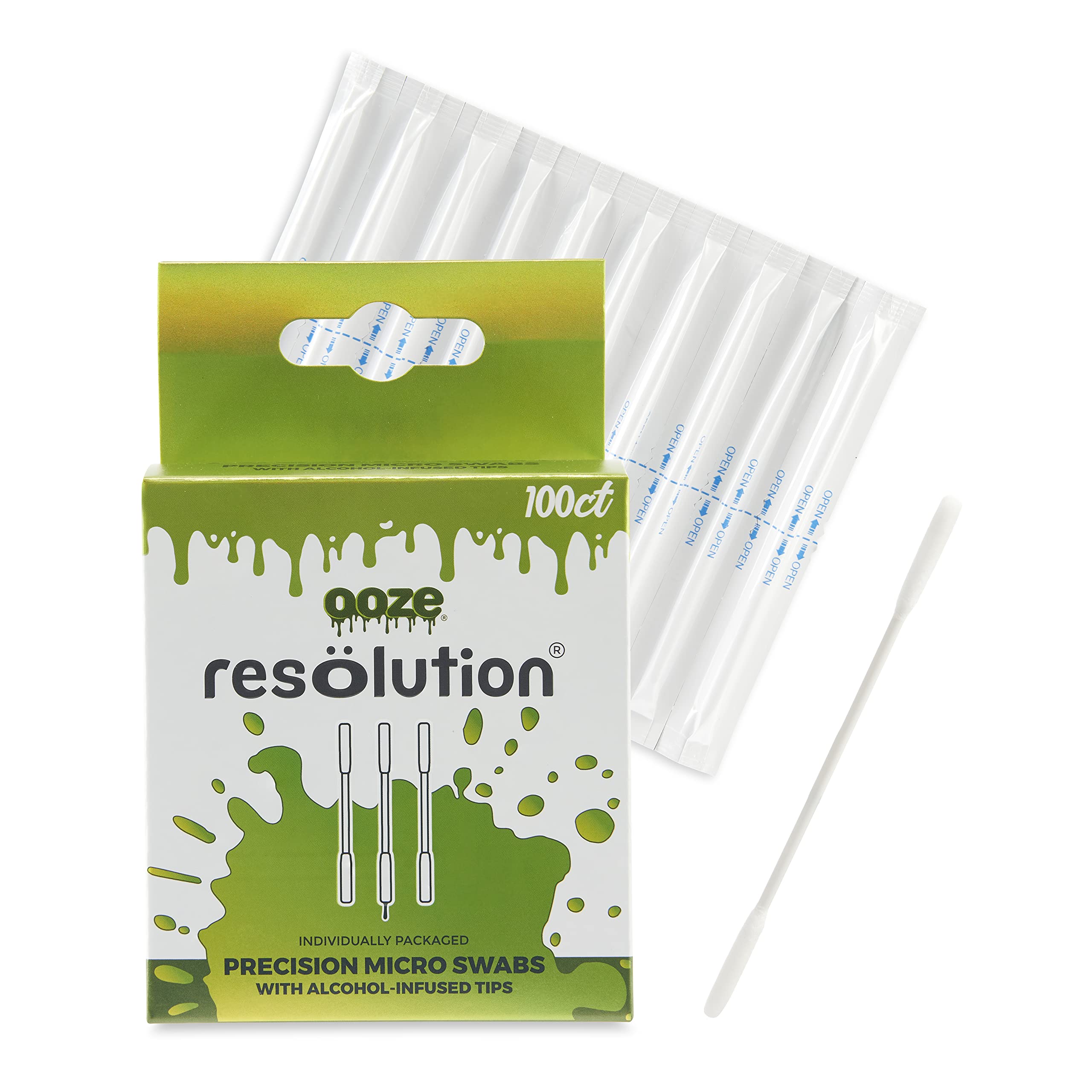 Ooze Resolution Alcohol Cotton Swabs - Cotton Buds