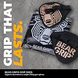 BEAR GRIP Neoprene Gym Gloves Open-Hand Grips - Hygienic Weight Lifting view 2