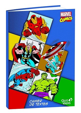 Quo Vadis Marvel Comics Cuaderno De Te X Tes 15 X 21 Cm - 