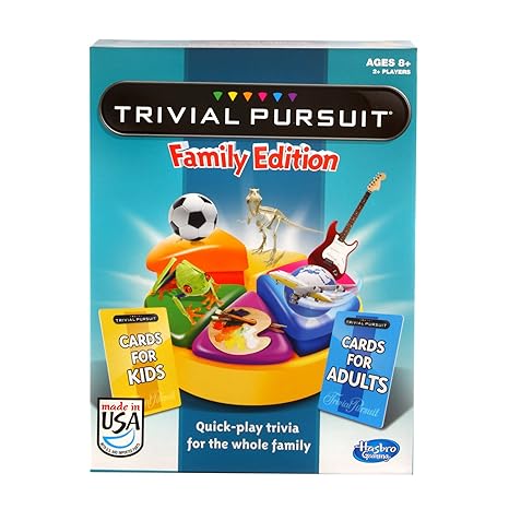 Hasbro Trivial Pursuit Family Edition Spiel