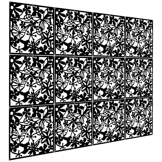 Kernorv Paravent DIY Raumteiler Sichtschutz Trennwand Wanddekorationen Hängende Wandtafel für Dekorations, Wohnzimmer, Arbeit
