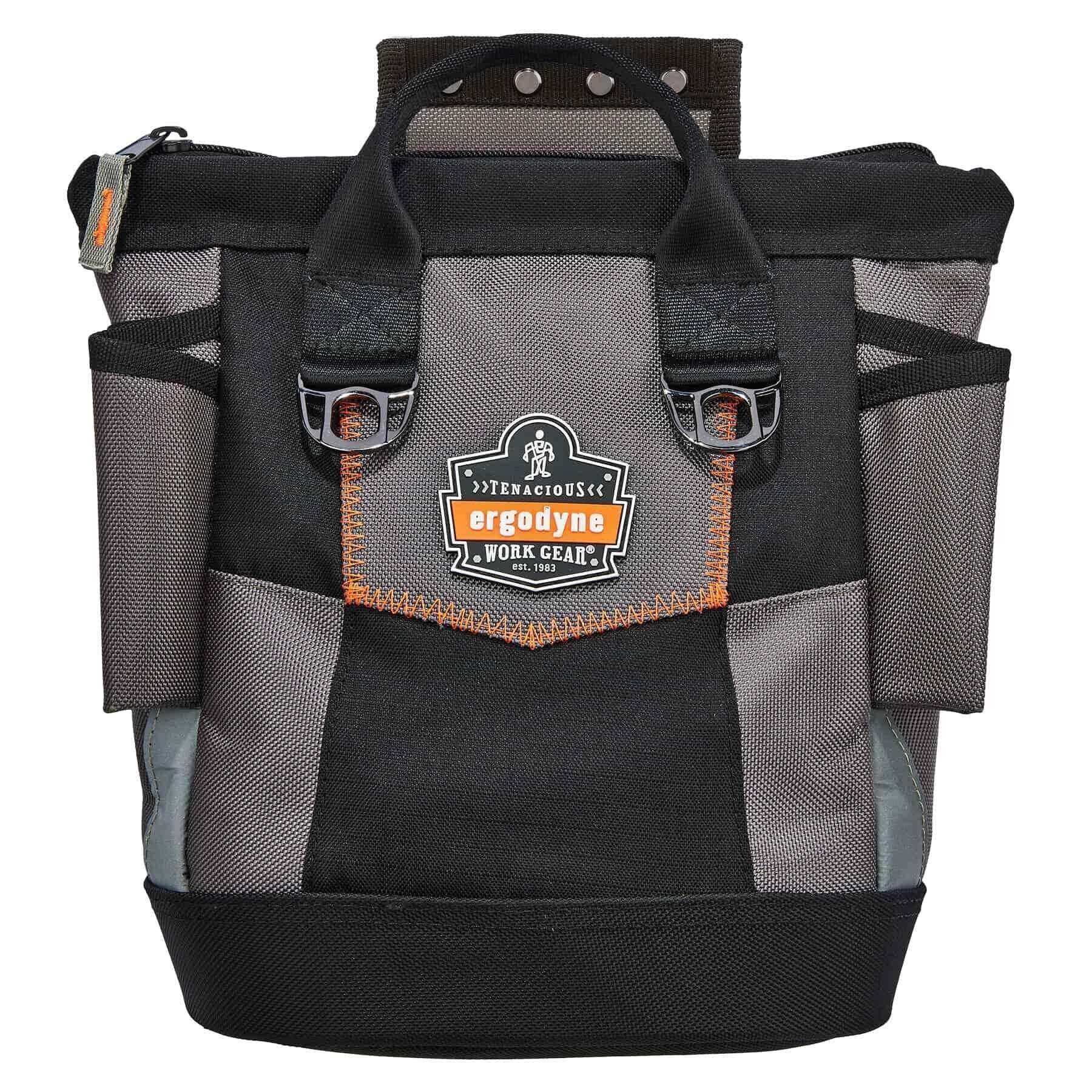 Ergodyne Arsenal 5517 Premium Topped Tool Pouch with Zipper, One Size, Black