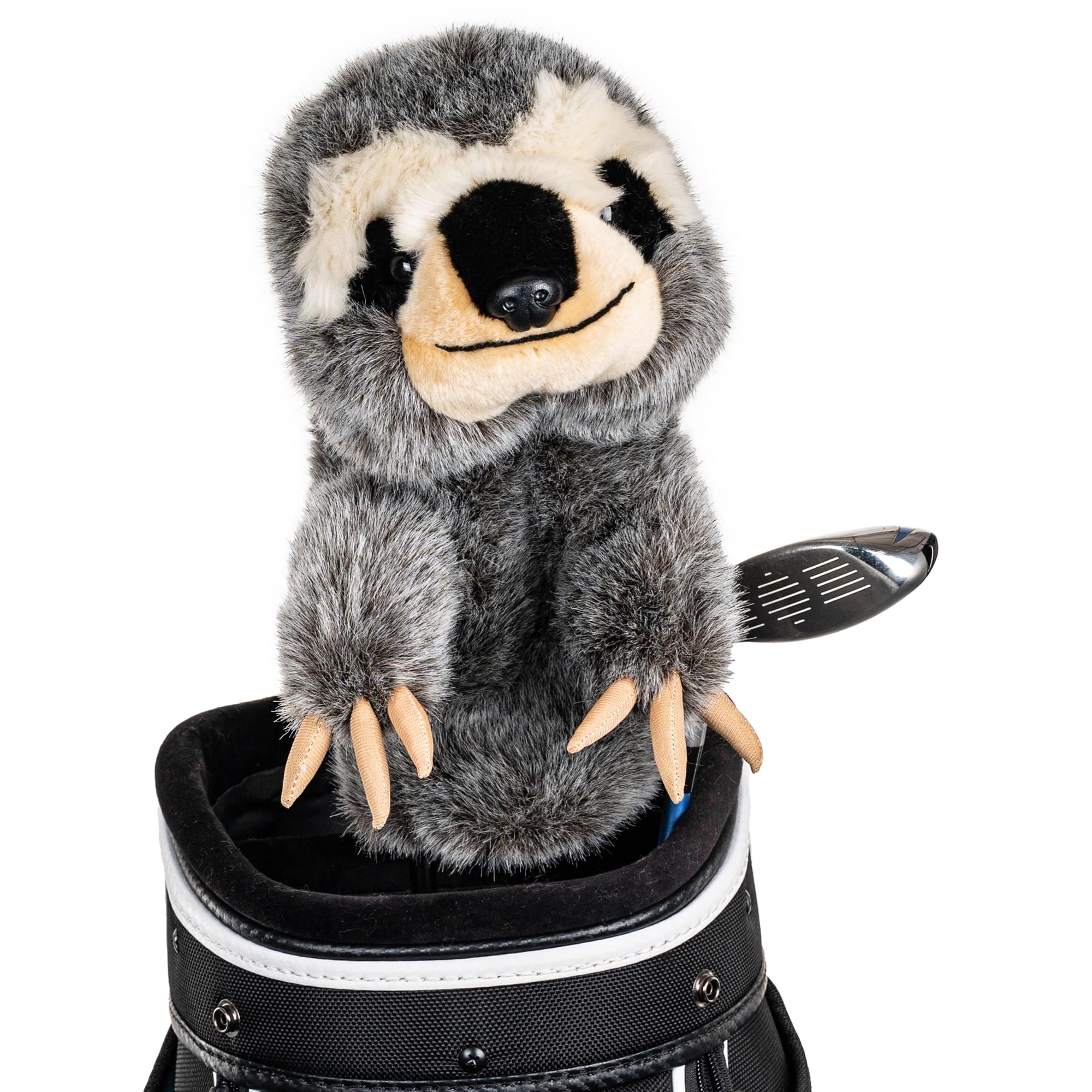 Daphne's Unisex's Sloth Novelty Driver Cover-Grey, 0