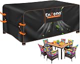 Enzeno Garden Table Cover Waterproof 150x90 cm 420D Windproof UV view 1