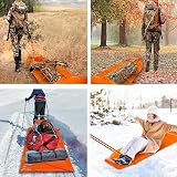 Kensbro Orange Polyethylene Deer Drag Sled | Hunting Fishing Firewood Garden view 6