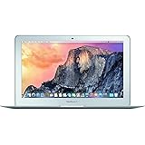 Apple MacBook Air MJVM2LL/A 11.6 Inch Laptop (Intel Core i5 Dual-Core 1.6GHz up to 2.7GHz, 4GB RAM, 128GB SSD, Wi-Fi, Bluetooth 4.0, Integrated Intel HD Graphics 6000, Mac OS) (Renewed)