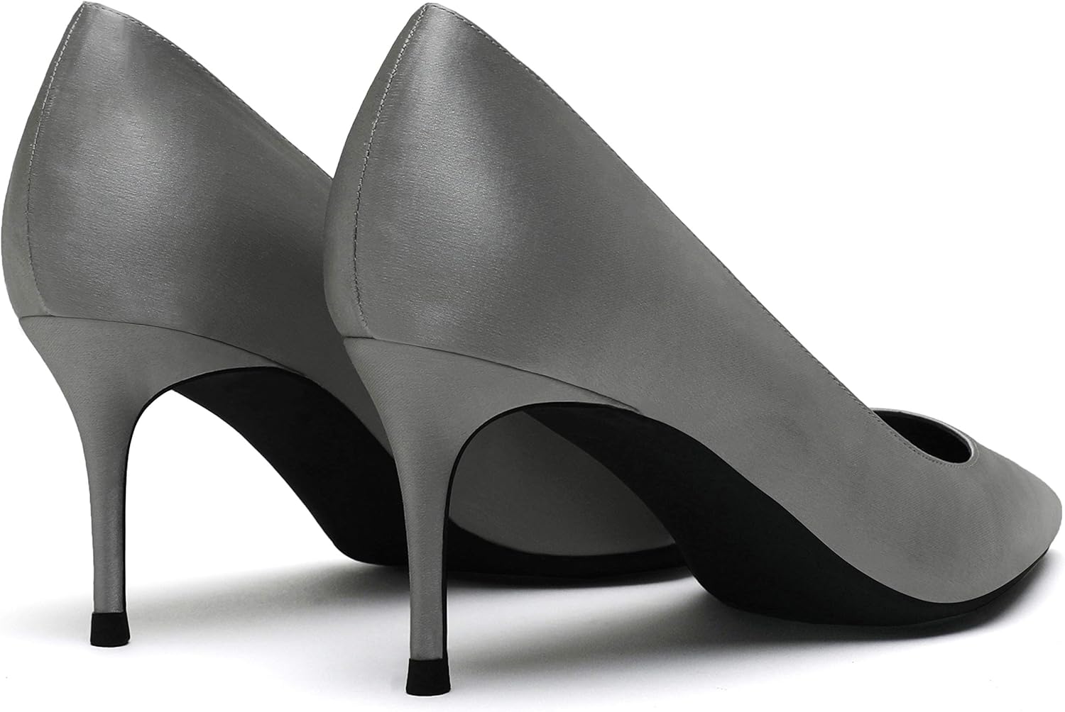 Soulength Talons Hauts 161 6cm Elegant Aiguille Cuir Souple Escarpins Femme Talon Escarpins Chaussures Et Sacs