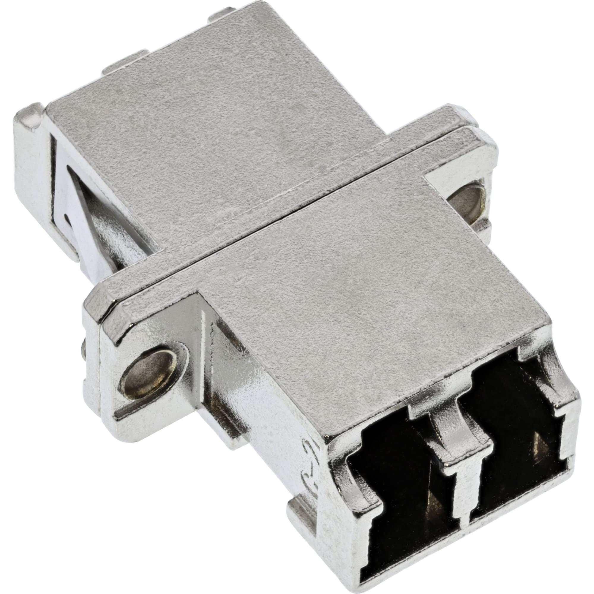 InLine 89989M LWL Metal Coupler Multimode Duplex LC Female / Duplex LC Female 1 Stck