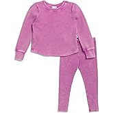 Splendid girls Playful Perry Long-sleeve Top and Legging Pant Set