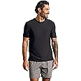 True Classic Workout Shirts for Men - Athletic Tops & Gym Shirts for Men, Quick-Dry Mens Workout Shirt, Pack of 1, Black, XL