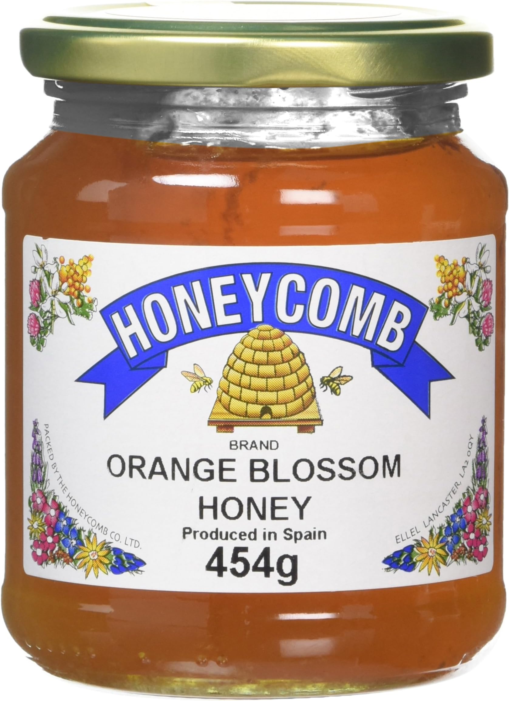 Honeycomb Spanish Orange Blos Clear 454 g (Pack of 12)
