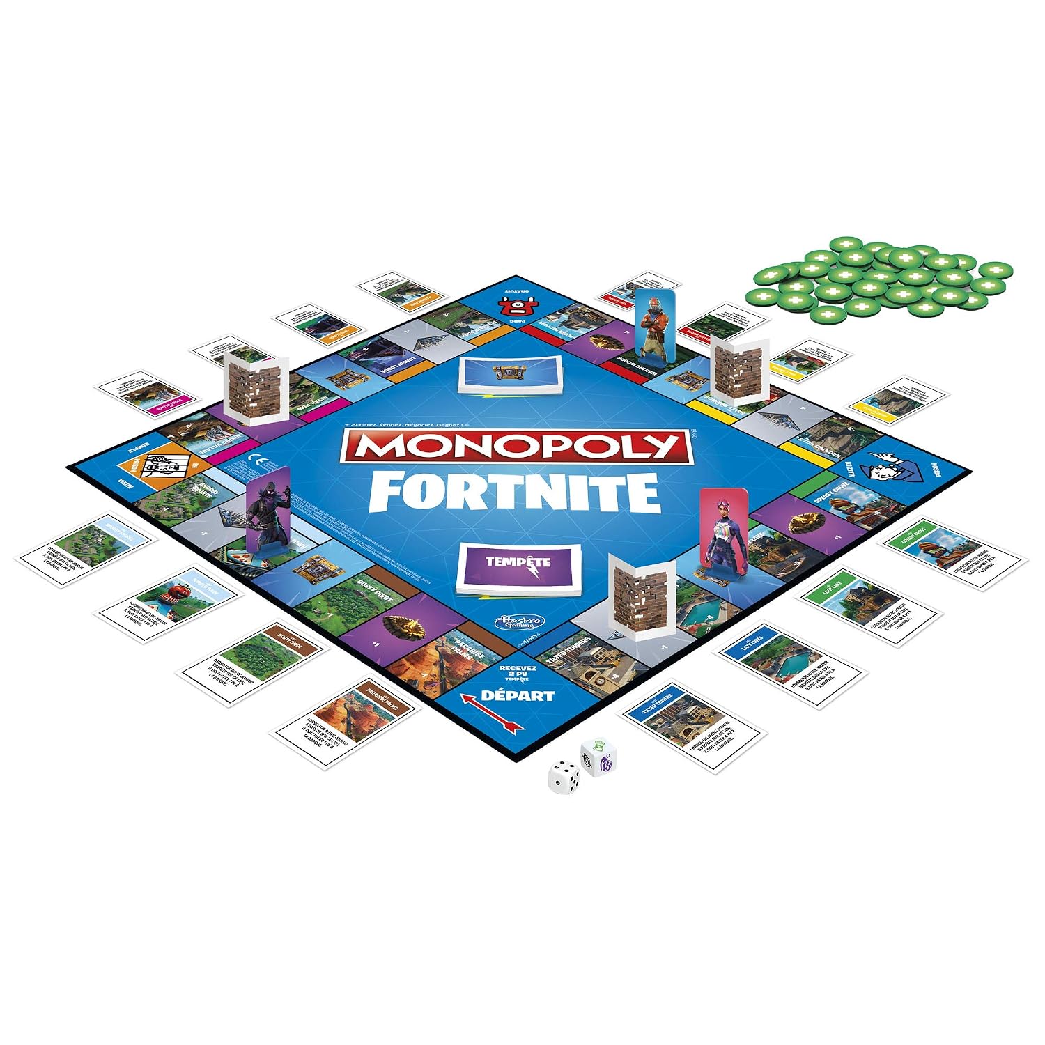 Monopoly Jeu De Societe Monopoly Fortnite Jeu De Plateau - monopoly jeu de societe monopoly fortnite jeu de plateau version francaise amazon fr jeux et jouets