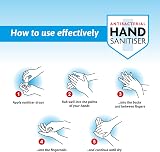 Star Brite Safe Hands Hand Sanitiser Gel 70% Alcohol Pack of 10 50ml with Clips view 8