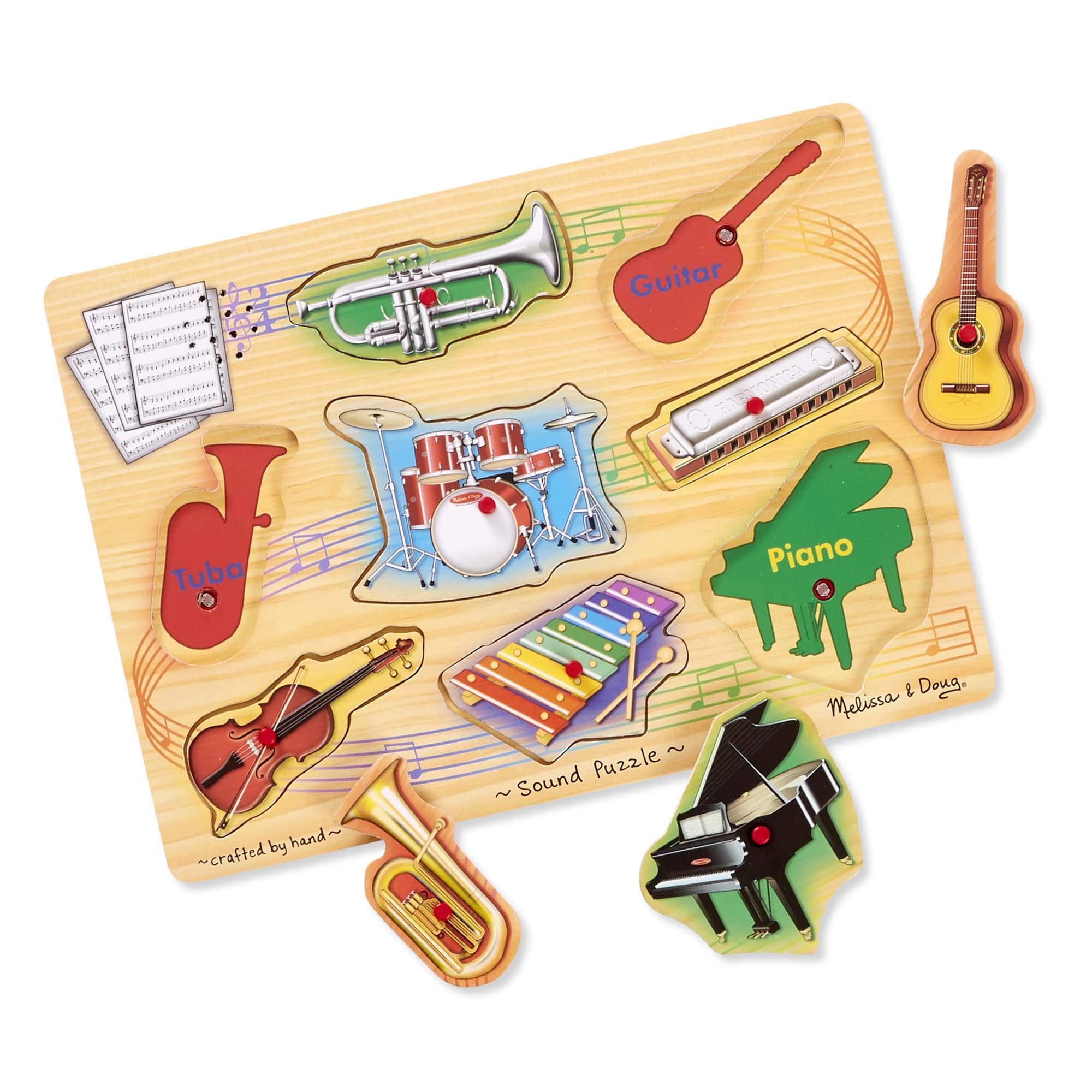 melissa and doug instrument puzzle