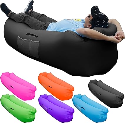 inflatable lounger camping