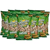 Hampton's Roasted Salted In Shell Peanuts, 8 Ounce Bag (12-Pack)