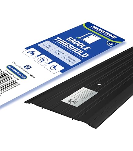 Barzen Aluminum Door Threshold Strip - Exterior Door Threshold for