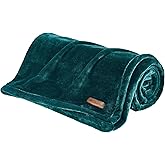 Columbia 50" x 60" Super Plush Lightweight Throw Blanket - Outdoor Essentials for Camping, Picnics, and Adventures, Soft and Cozy Home Essentials for Bed and Living Room - Night Wave