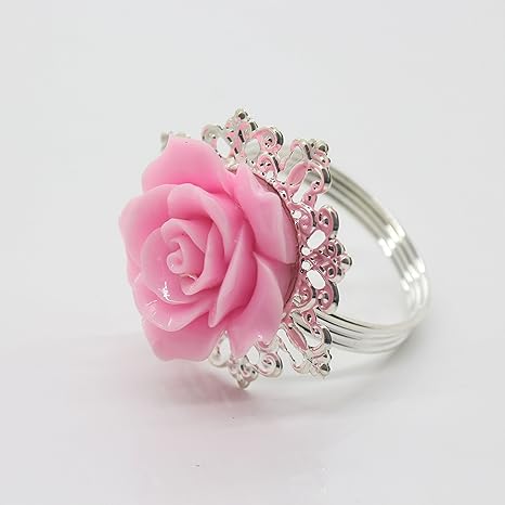 Amazon Com Anghui Shipin 10pcs Pink Rose Napkin Ring Serviette Holder For Wedding Party Dinner Table Decor Many Color Available For Christmas Table Home Kitchen Amazon Com Anghui Shipin 10pcs Pink Rose Napkin Ring Serviette Holder For Wedding Party Dinner Table Decor Many Color Available For Christmas Table Home Kitchen