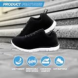 Get Fit Women's Lightweight Running Trainers Breathable Mesh Cushioned Sole view 3